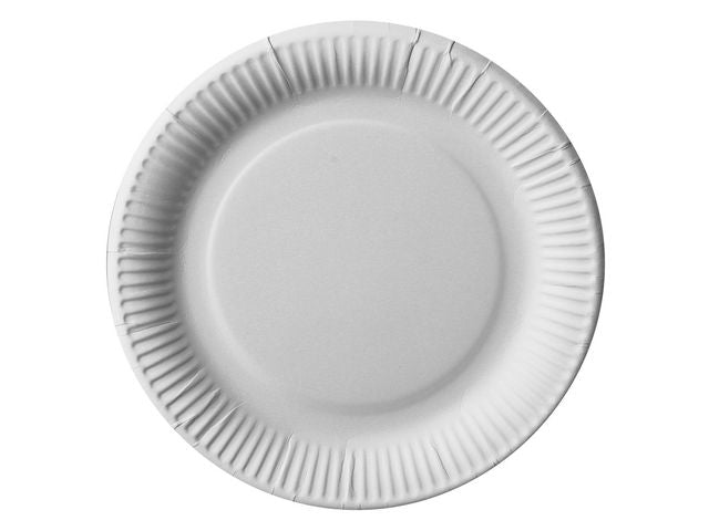 Tallrik PURE FSC Papp 23cm stark 100/fp