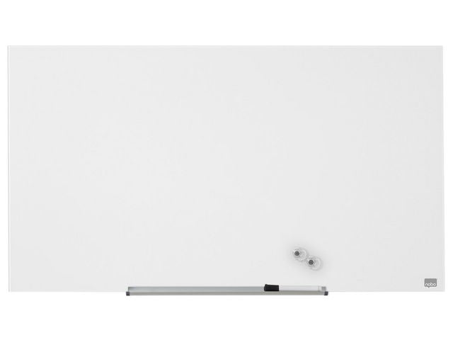 Glastavla NOBO 45' Widescreen vit