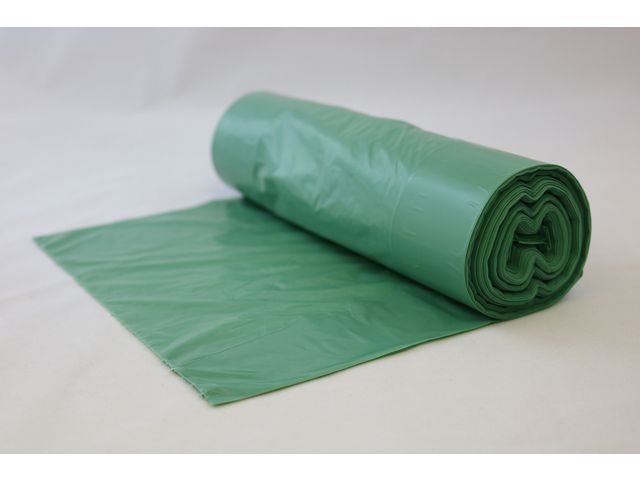 Sanitetspåse BIO-PE 10L grön 100/rl