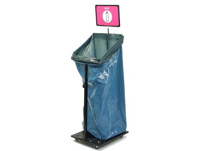 Säckvagn MAX 70-240L svart