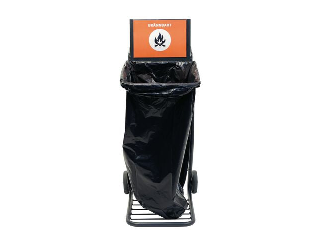 Säckvagn ACTIVA sortering 125L svart