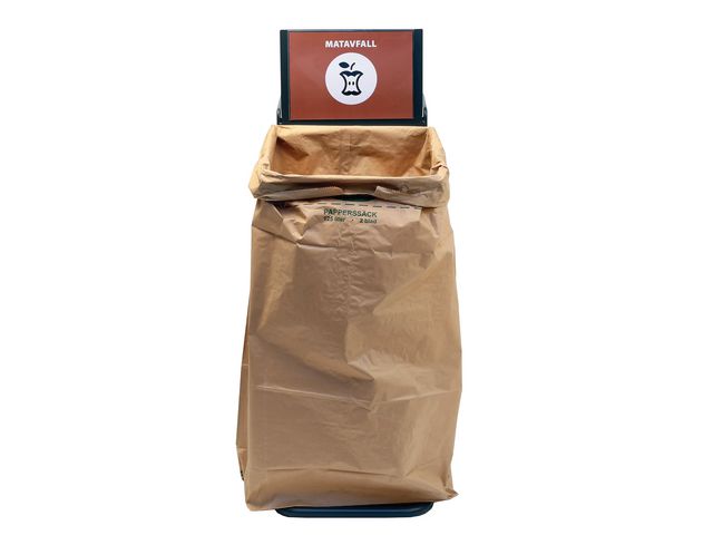 Säckvagn ACTIVA sortering 125L svart