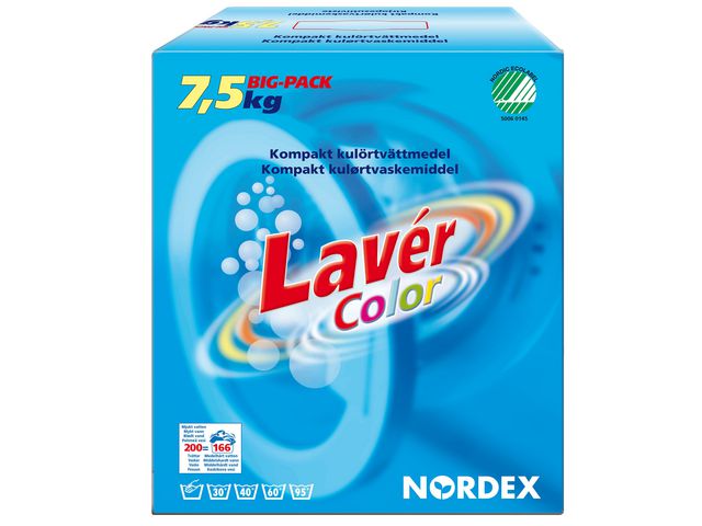 Tvättmedel LAVÉR Color 7,5kg