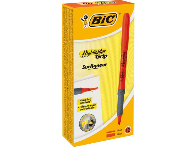 Överstrykningspenna BIC Grip Orange