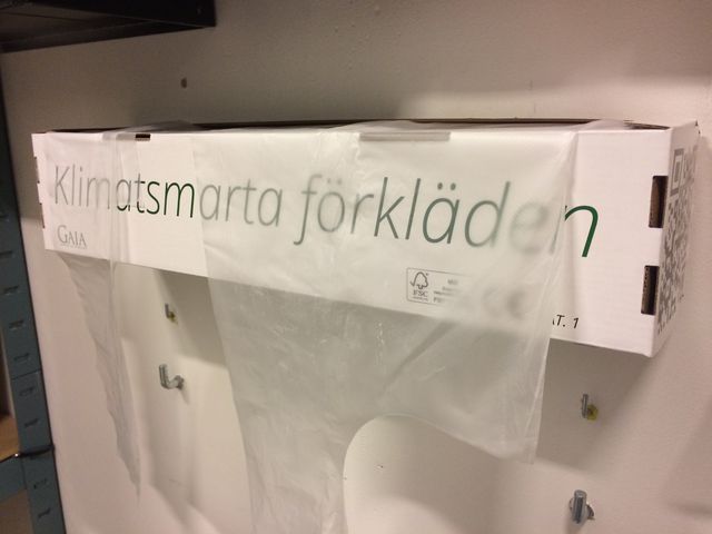 Förkläde 800x1250mm nedbrytbart 50/rl