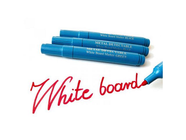 Whiteboardpenna detekterbar rund