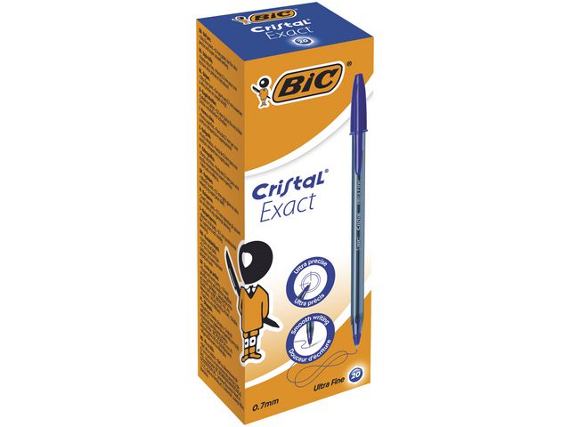 Kulpenna BIC Cristal 0,7 blå