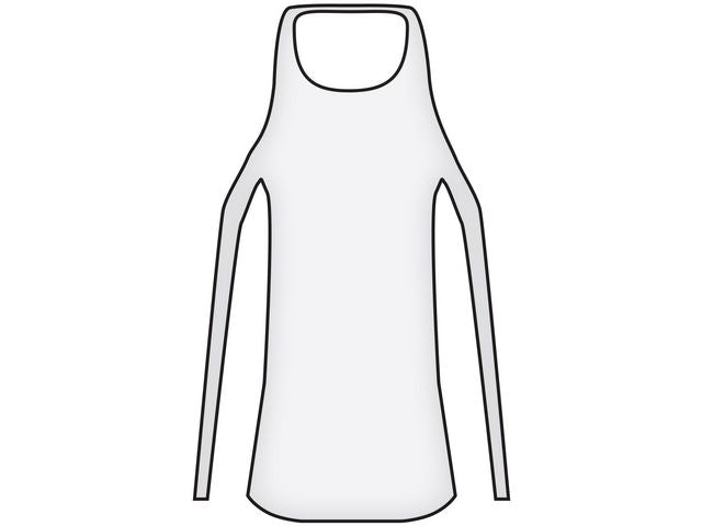 Förkläde 800x1250mm rulle transp 100/rl