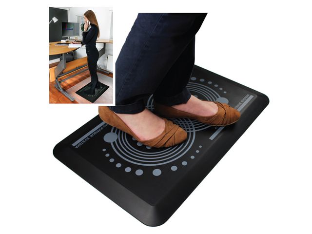 Matta SYSTEM 2000 svart 50x80cm