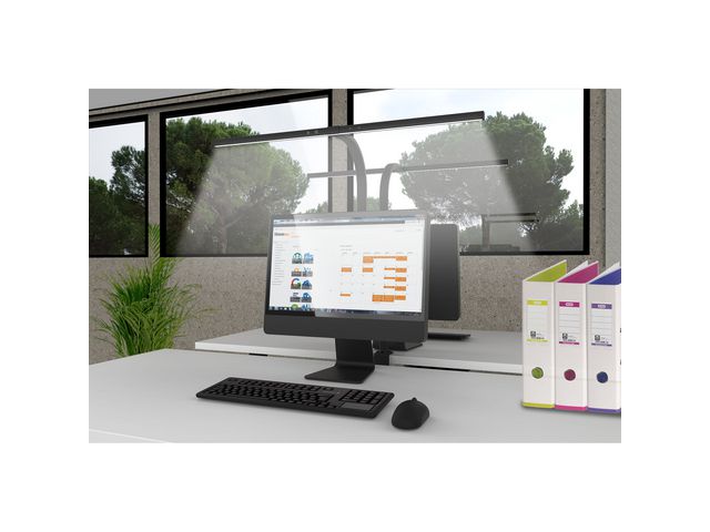 Bordslampa UNILUX Strata Led svart