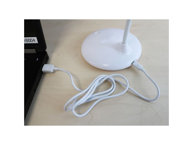 Bordslampa UNILUX Nelly Led vit