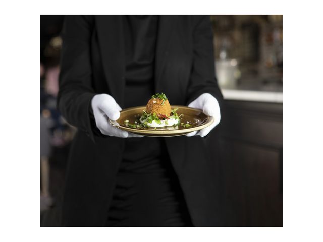 Textilhandske 0483 noppor vit 7