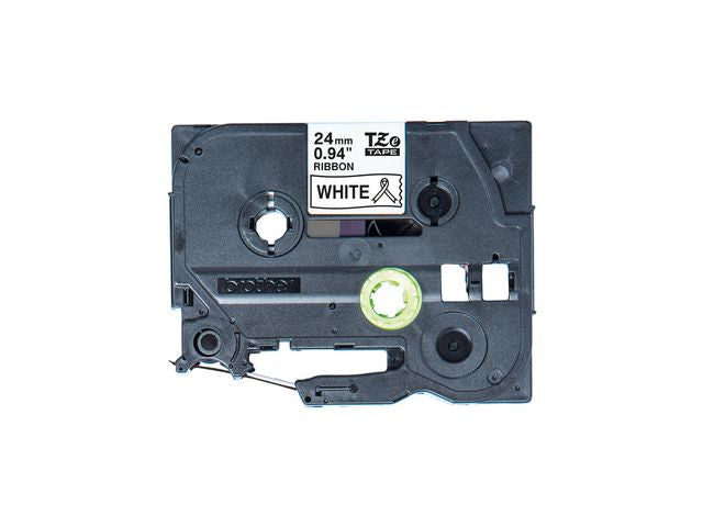Tape BROTHER TZER251 24mm svart på vit