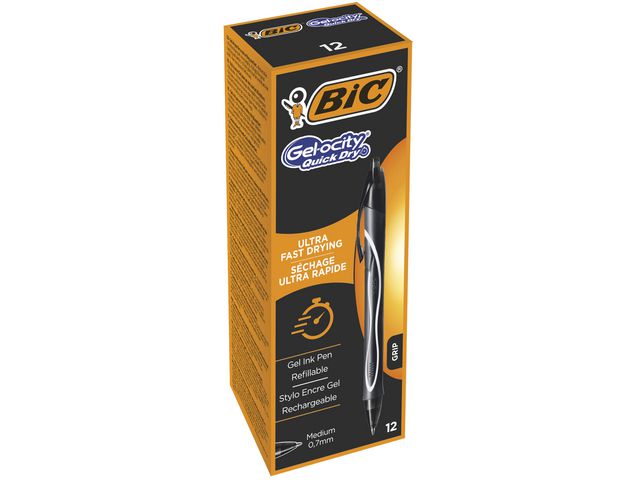 Gelpenna BIC Gelocity Quick Dry svart