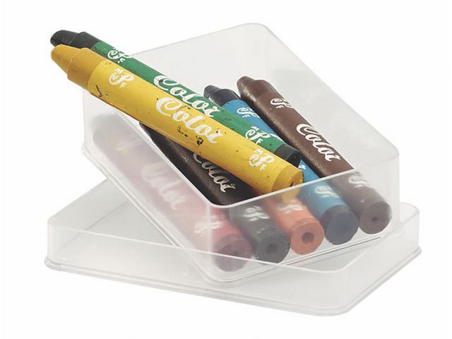 Ask 190x120x40mm transp. 5/fp