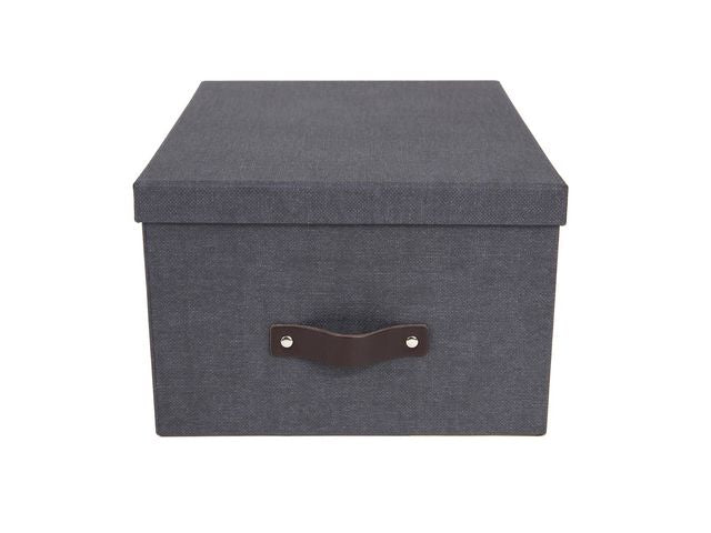 Förvaringsbox m.lock kartong