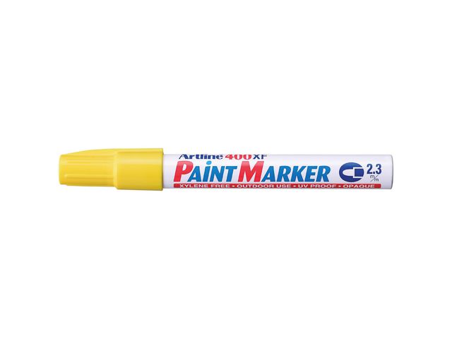 Märkpenna ARTLINE 400XF Paint rund gul