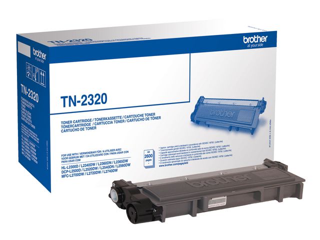 Toner BROTHER TN2320 2,6K svart