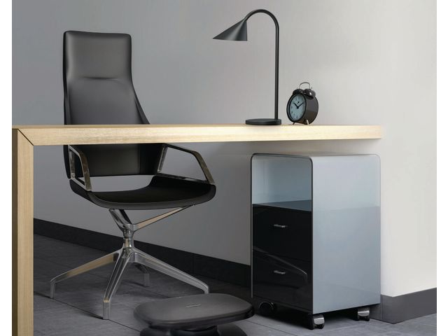 Lampa UNILUX Sol LED svart