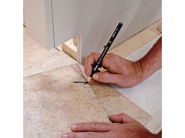 Märkpenna vax SHARPIE China svart