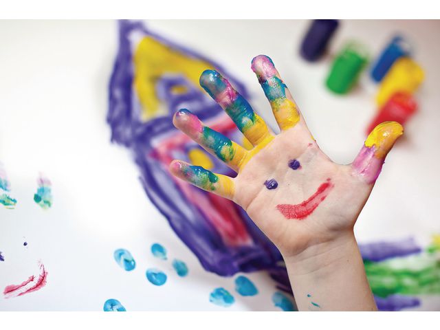 Fingerfärg Svanenmärkt 6st x150ml