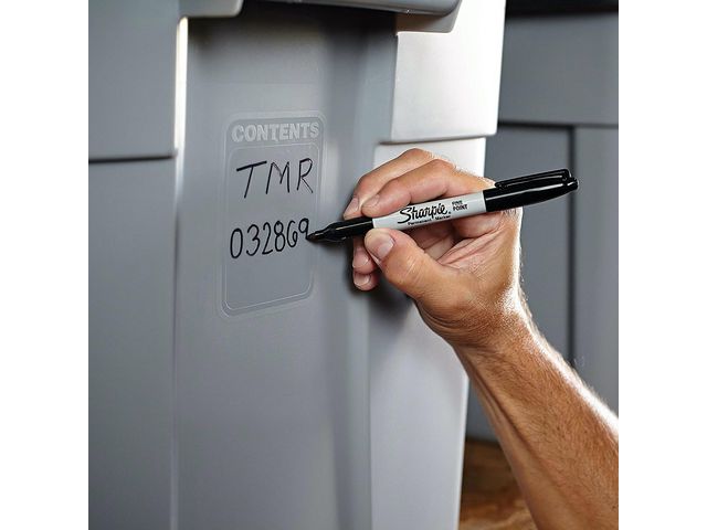 Märkpenna SHARPIE F svart