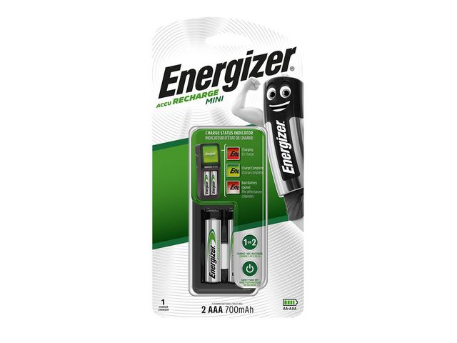 Batteriladdare ENERGIZER Mini + 2xAAA