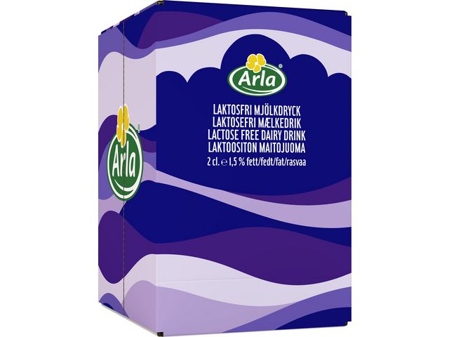 Kaffemjölk ARLA 1,5% laktosfri 2cl100/fp