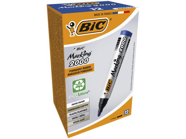 Märkpenna BIC Eco 2000 blå