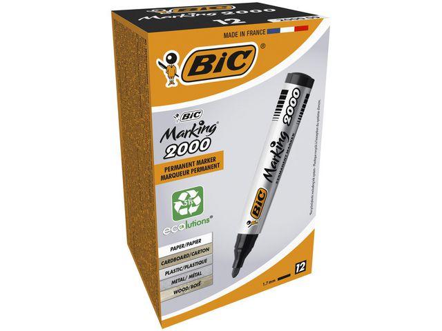 Märkpenna BIC Eco 2000 svart