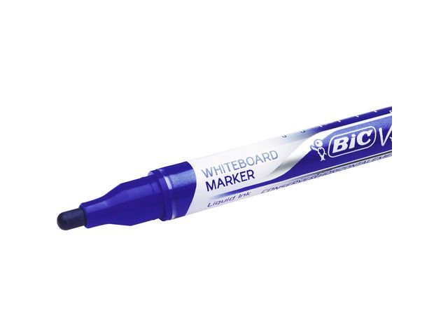 Whiteboardpenna BIC Velleda liq B12 blå