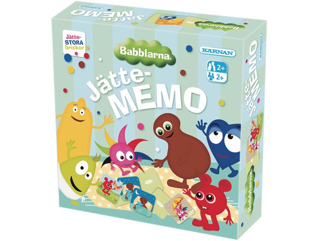 Babblarna Jättememo från 2år