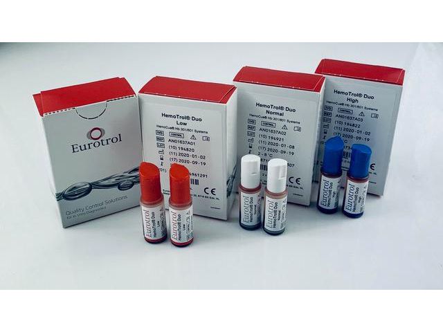HemoTrol Duo kontroll för Hb801 2/fp