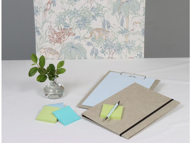 Mapp BIGSO Paulina A4 kartong linne