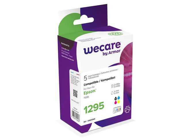 Bläckpatron WECARE EPSON T1291-4