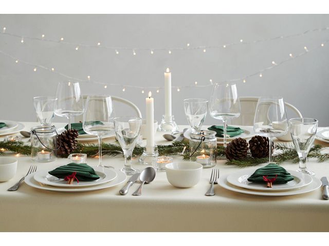 Servett TORK LinStyle grön 39x39  50/fp