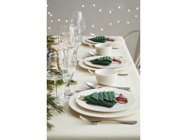 Servett TORK LinStyle grön 39x39  50/fp