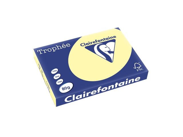 Kop.ppr TROPHEÉ A3 80g oh ljusgul 500/fp