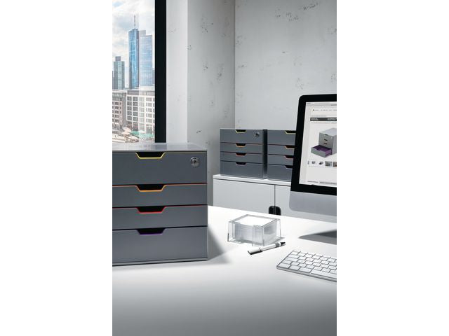 Blankettbox DURABLE Varicolor 4 Safe grå