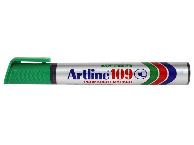 Märkpenna ARTLINE 109 sned 2-4mm grön