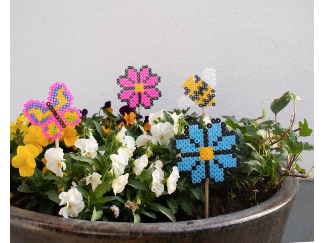 Blomsterpinnar 6 mm 50/fp