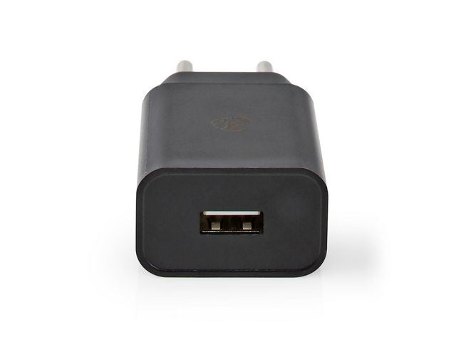 Laddare vägg NEDIS 2.4 A 1 x USB-A svart