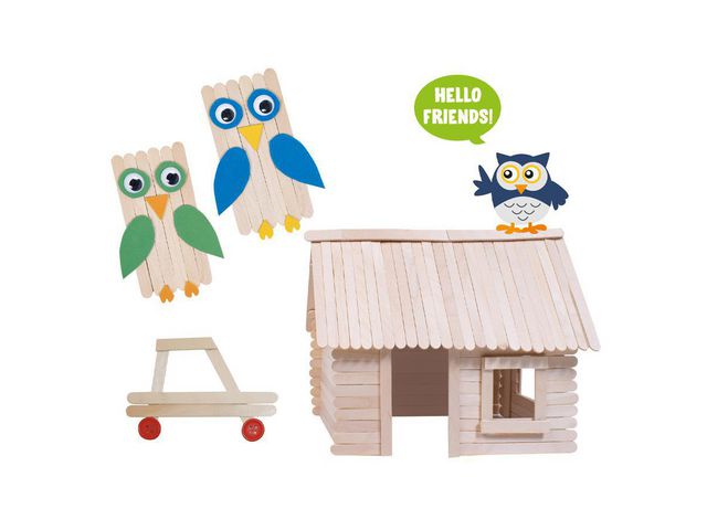 Träpinnar 115x10mm 1000/fp