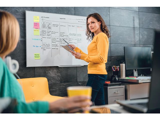 Whiteboard NOBO Imp Pro emalj 90x60cm