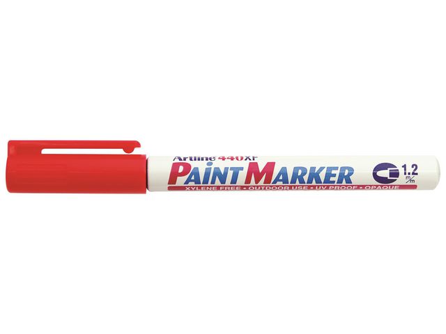 Märkpenna ARTLINE 440XF Paint rund röd