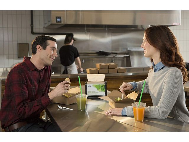 Servett TORK Adv N4 1-lag natur 1125/fp