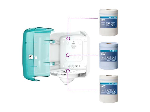 Dispenser TORK M4 Reflex grön
