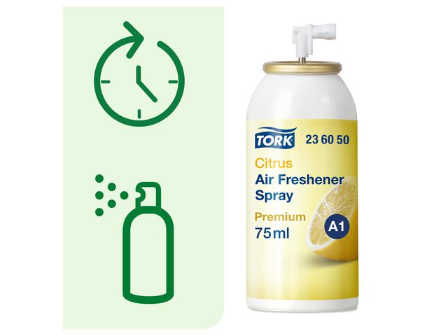 Luktförbättrare TORK A1 CitronSpray 75ml