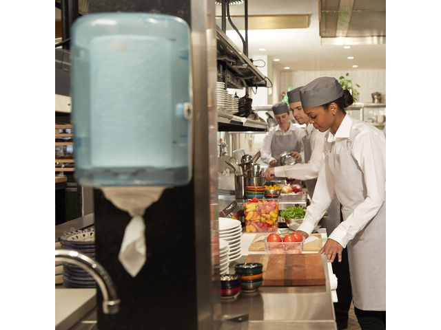 Dispenser TORK M3 Reflex Mini grön