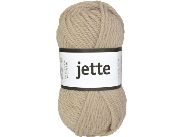 Ullgarn Jette 50g beige